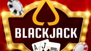 Tampilan antarmuka permainan kartu Blackjack Neo dengan desain klasik
